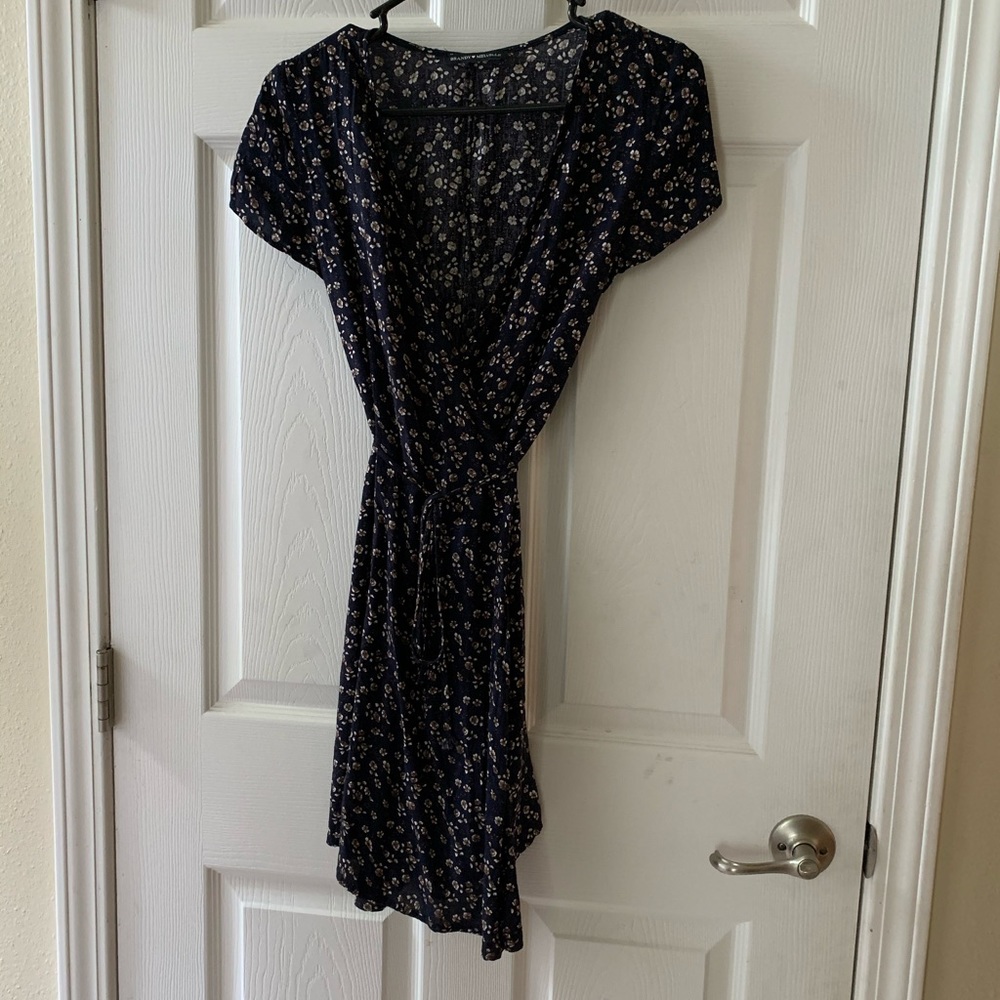 Wrap Mini Dress
